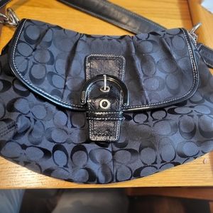 Coach Buckle Bag Black